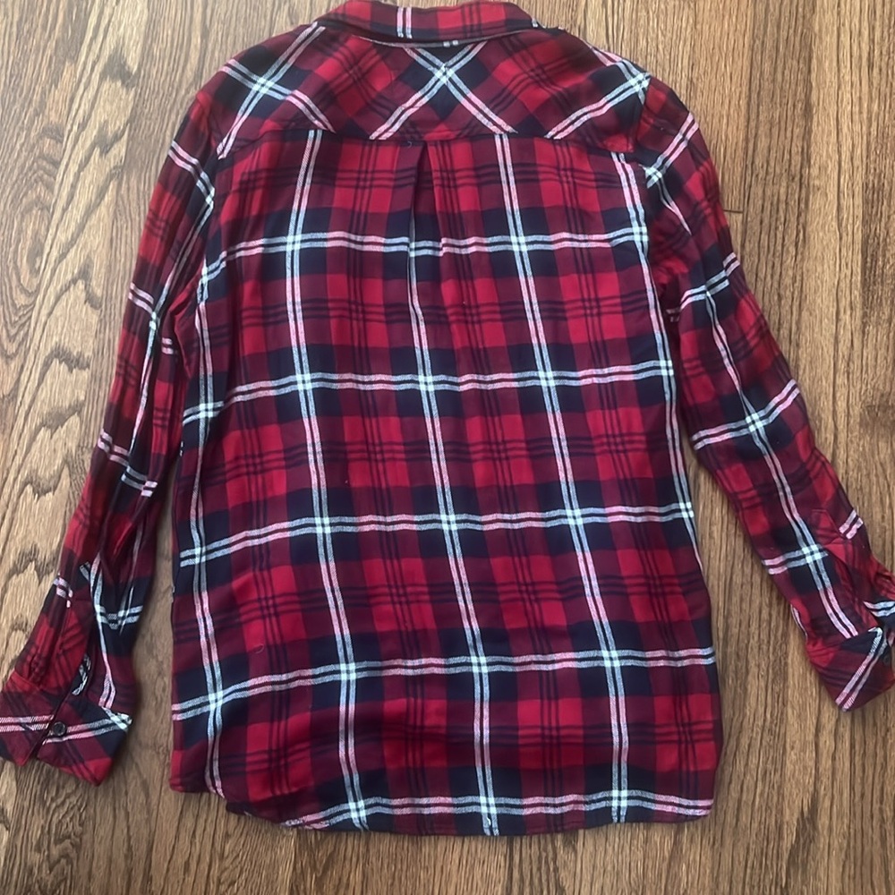 Rails hunter plaid button down. - Picture 3 of 3